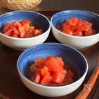 味しみまで1秒!!【トマトサラダ】