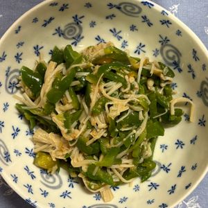 チョビの助の作ってみた!投稿(レンジで１分『旨味噌ピーマン』時短簡単！お弁当にも♪)