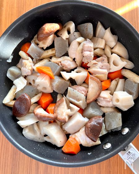 基本の筑前煮工程2