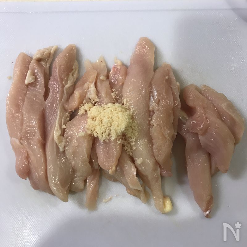 バッファロー風鶏胸肉詰めのレシピ