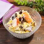 ◆皮ごと！りんごとさつまいものご褒美サラダ◆レンジで簡単♪