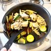 夏野菜たっぷり『イエローカレー』の工程2