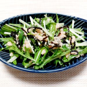 よっこの作ってみた!投稿(【Instagramで1万人が保存した!!】無限水菜ナムル)