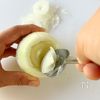 スマイルボールカップのパンプキンサラダの工程2