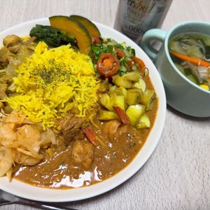 みーこの作ってみた!投稿(炊飯器でインドカレー店のターメリックライス)
