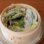 白菜と豚肉のせいろ蒸し