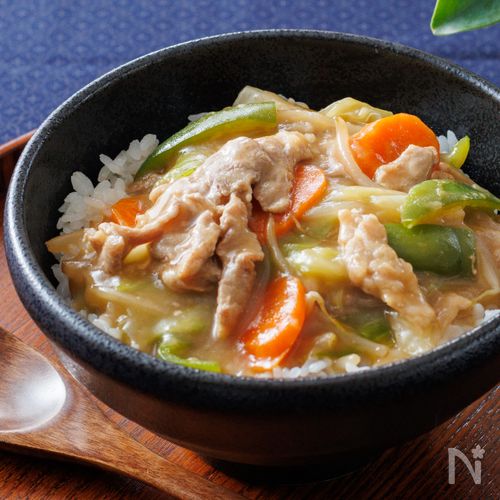 これは美味い！米粉で作る飲めるとろ〜りあんかけ丼