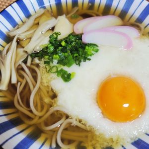 ヴェルの作ってみた!投稿(【まいたけのとろろそば】つゆが絶品♪)
