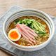 【ハムとオクラときゅうりの冷やし醤油ラーメン】さっぱり！