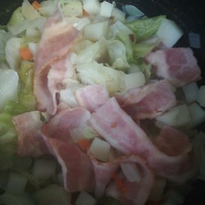 翔ママの作ってみた!投稿(重ね煮で旨み爆発！春の野菜スープ)