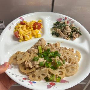 ケの作ってみた!投稿(豚れんこんのうまだれ#作り置き#お弁当)