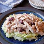 白菜と豆の和風棒棒鶏