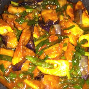 lalilulelonの作ってみた!投稿(なすとちくわの甘辛コチュジャン炒め【ご飯がすすむ！】)