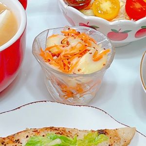 berry_aの作ってみた!投稿(簡単おしゃれ♡セロリとにんじんのラペ)