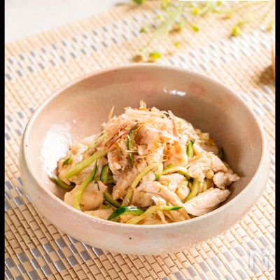 食欲がなくてもガッつける梅ささみきゅうり