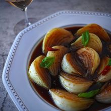 【ワインが止まらない】焼き新玉ねぎの漬け
