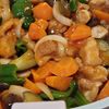 ぽんちゃんの作ってみた!投稿(【鶏むね肉の野菜たっぷり酢鶏】揚げない簡単!ヘルシーおかず♪)