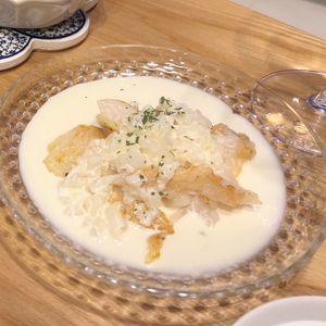miriの作ってみた!投稿(鯛のポワレ　ヴァンブランソース)