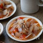 【水戻し不要】ひじき入り 玉ねぎと柿の塩麹和え