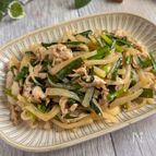 旨すぎご飯泥棒♩ニラじゃがうま塩レモン炒め