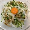 (・∀・)コロンの作ってみた!投稿(新玉ねぎと豆腐の《バリ旨♡ユッケ風サラダ》)