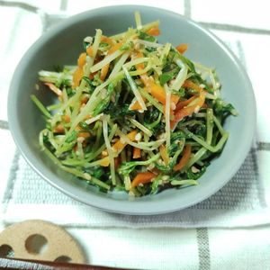 M＊Pの作ってみた!投稿(【豆苗のごま和え】豆苗嫌いな娘が完食！)