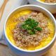 【鶏そぼろの ふわ玉親子丼】ふわとろ食感にハマる♡