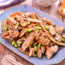 【おかず豚ごぼうきんぴら】10分で完成♪ご飯との相性抜群!