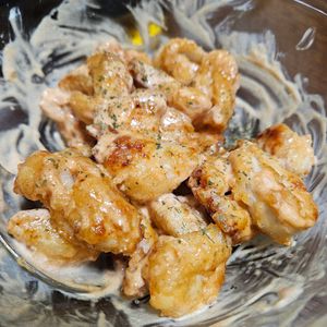 ウー子の作ってみた!投稿(【美味すぎ♡︎海老マヨならぬ、ささマヨ】子供が喜ぶ/簡単)
