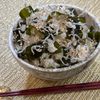 楽ラク手抜キッチン🐶🐾の作ってみた!投稿(一度食べたらまた作りたくなる♪【じゃこわかめごはん】)