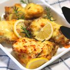 鶏肉とじゃがいものタルタルチーズ焼き。
