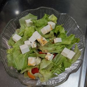 鶏皮坊主の作ってみた!投稿(タレが最高《豆腐たっぷり♡チョレギサラダ風》)