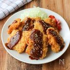 【手作りソースで♪鶏むね肉でやわらかチキンカツ】節約レシピ