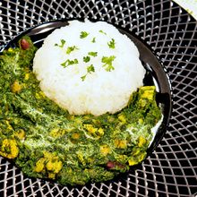 ■ほうれん草とお豆のデトックスカレー■