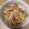 ももの作ってみた!投稿(レンジで10分!簡単味しみ【ごぼうと糸こんにゃくのきんぴら】)