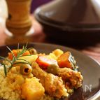 砂漠の無水鍋＊チキンのタジン