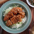 筋トレ旦那大歓喜！ささみの味噌カツ丼