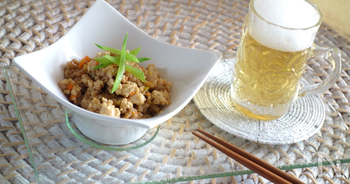 懐かしい味、炒り豆腐