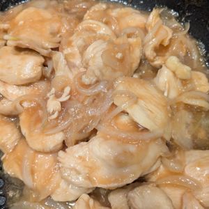 はちわれの作ってみた!投稿(驚くほど柔らかしっとり♡鶏むね肉の生姜焼き)