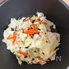 【キャベツとにんじんの中華スープ】旨味たっぷり♡の工程1