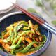 砂糖不使用＊野菜の優しい甘み♡かぼちゃとピーマンのきんぴら