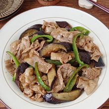 【豚バラとなすの柚子ポン炒め】さっぱり美味しい♪