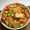 楽ラク手抜キッチン🐶🐾の作ってみた!投稿(最高に美味しい♪♪筍と鮭と枝豆の炊き込みご飯)