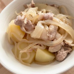 露木李の作ってみた!投稿(みんな大好き定番和食☆豚こま肉で節約♪『味染み♡豚じゃが』)