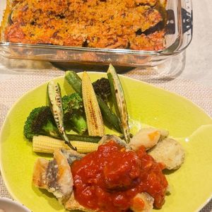 とろふわママの作ってみた!投稿(包丁まな板不要で簡単！「焼きサバのさっぱりトマトだれ」)