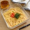 レンジで作れる『明太クリームパスタ』