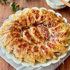 旨みひろがる♩ネギ塩焼き餃子