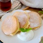 米粉でふわしゅわっ【スフレパンケーキ】