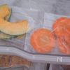 野菜が甘い！かぼちゃとにんじんのパウンドケーキの下準備