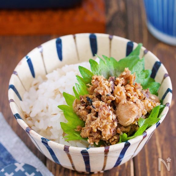 包丁不要♪常備できない常備菜♪『甘辛やみつき♡さば缶そぼろ』